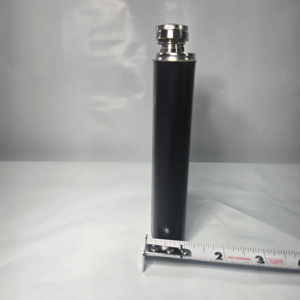 RARE Kings of Leon Live Band Merchandise Black Wrap Stainless‎ Steel Flask